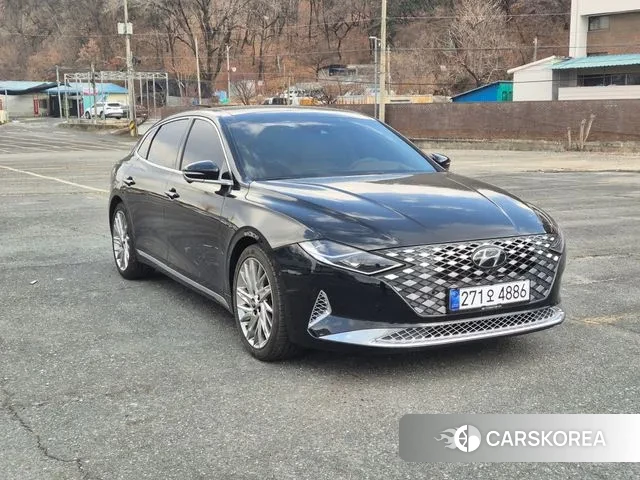 Hyundai The New Grandeur IG 2021 Черный из Кореи
