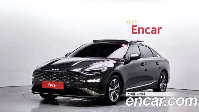 Kia K8 Hybrid 2022 Серый из Кореи