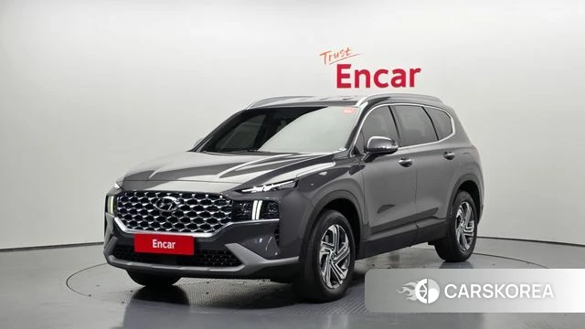 Hyundai The New Santa Fe 2021 Серый из Кореи