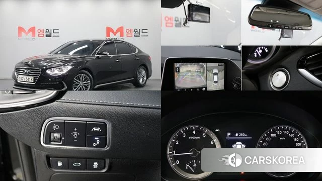 Hyundai Grandeur IG 2019 Черный из Кореи