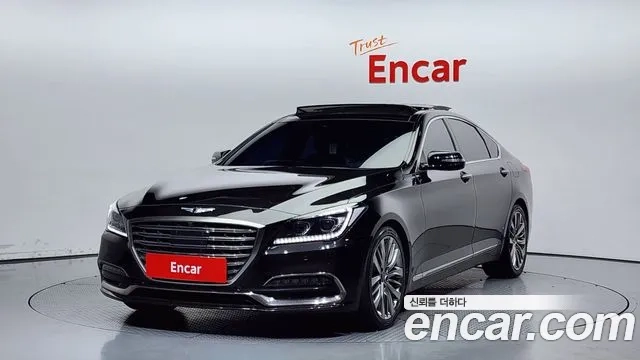 Genesis G80 2018 Черный из Кореи