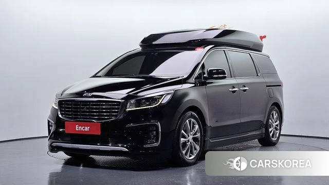Kia The New Carnival 2019 Черный из Кореи