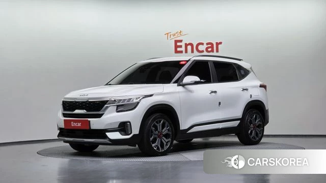 Kia Seltos 2021 Белый из Кореи