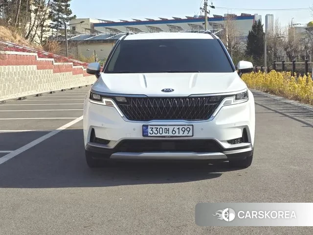 Kia Carnival 4th generation 2021 Белый из Кореи