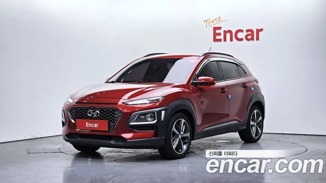 Hyundai Kona 2018 Красный из Кореи