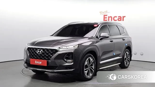 Hyundai Santa Fe TM 2019 Серый из Кореи