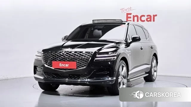 Genesis GV80 2021 Черный из Кореи