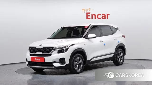 Kia Seltos 2021 Белый из Кореи