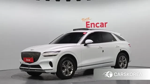 Genesis GV70 2021 Белый из Кореи