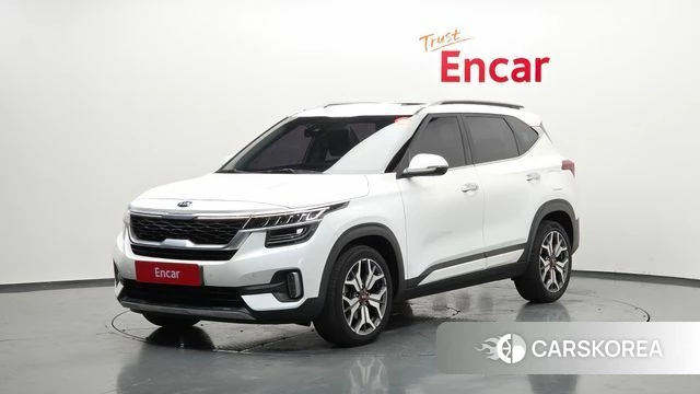 Kia Seltos 2019 Белый из Кореи