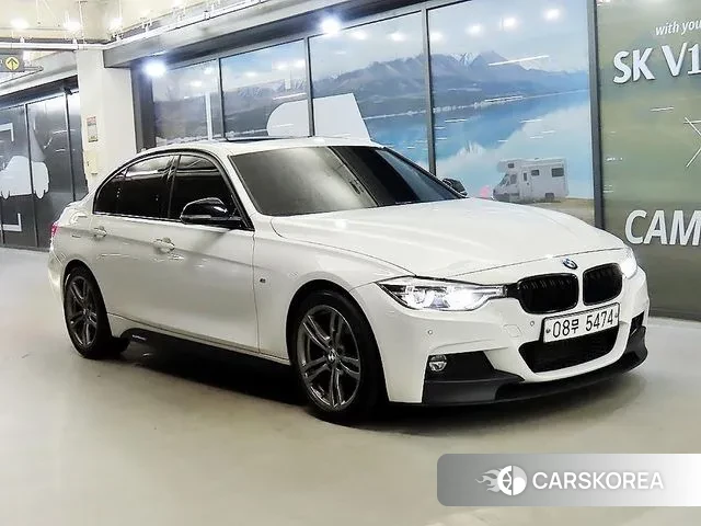 BMW 3 Series (F30) 2018 Белый из Кореи