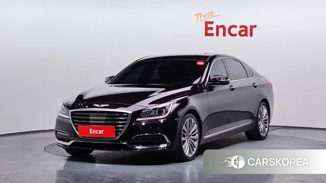 Genesis G80 2018 Черный из Кореи