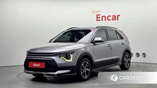 Kia Di Ol Nu Niro 2023 Серый из Кореи