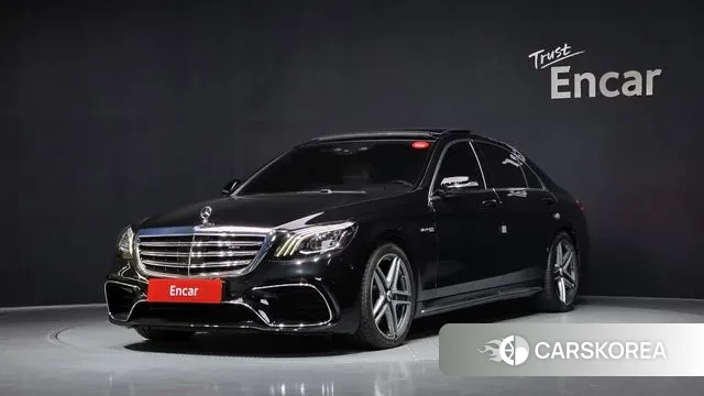 Mercedes-Benz S-Class W222 2018 Черный из Кореи