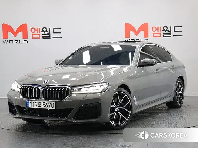 BMW 5 Series (G30) 2022 Серый из Кореи