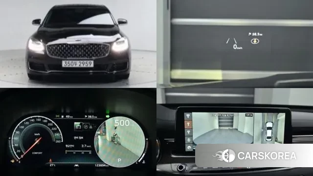 Kia More K9 2019 Черный из Кореи