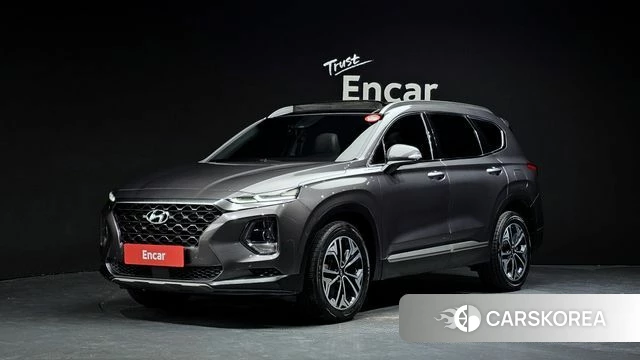 Hyundai Santa Fe TM 2018 Серый из Кореи