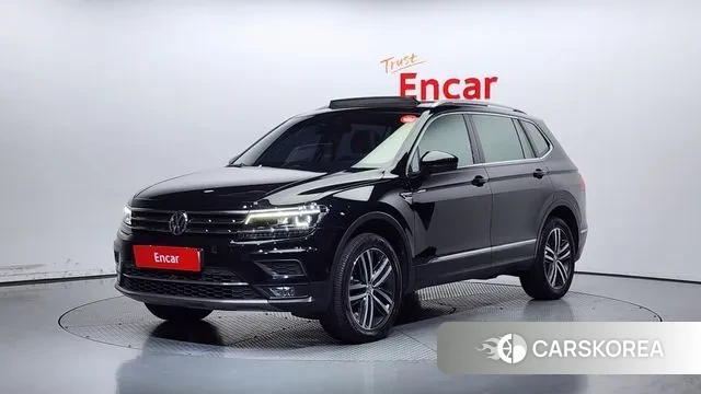 Volkswagen Tiguan Allspace 2020 Черный из Кореи