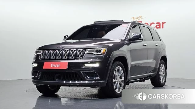Jeep Grand Cherokee 2021 Серый из Кореи