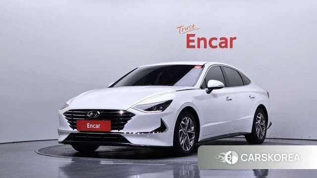Hyundai Sonata (DN8) 2021 Белый из Кореи