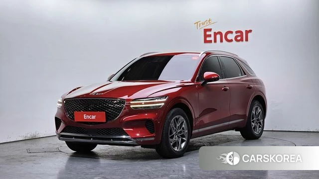 Genesis GV70 2021 Красный из Кореи