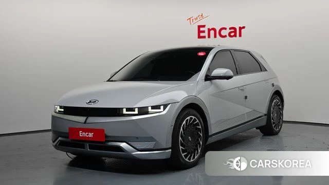 Hyundai Ionic 5 2022 Серебристо-серый из Кореи