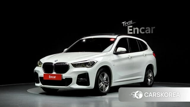 BMW X1 (F48) 2022 Белый из Кореи