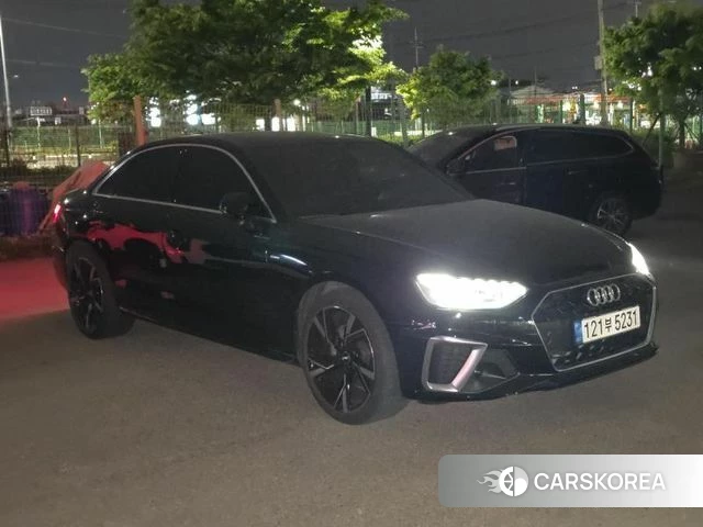 Audi A4 (B9) 2021 Черный из Кореи