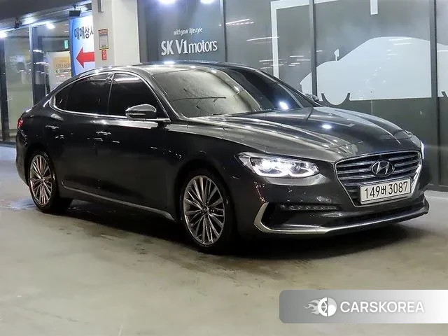 Hyundai Grandeur IG 2019 Серебристо-серый из Кореи