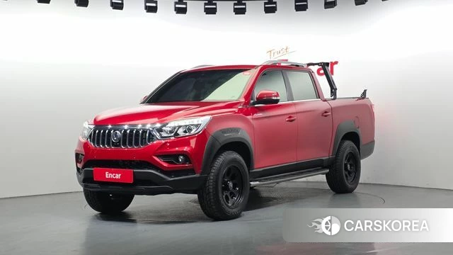 Ssangyong Rexton Sports Cannes 2019 Красный из Кореи