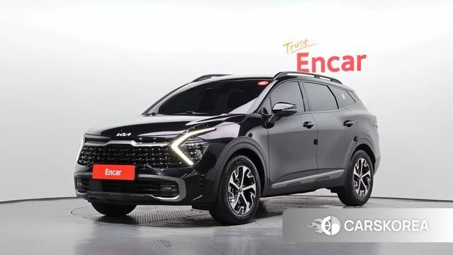 Kia Sportage 5th Generation Hybrid 2022 Черный из Кореи