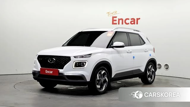 Hyundai Venue 2021 Белый из Кореи