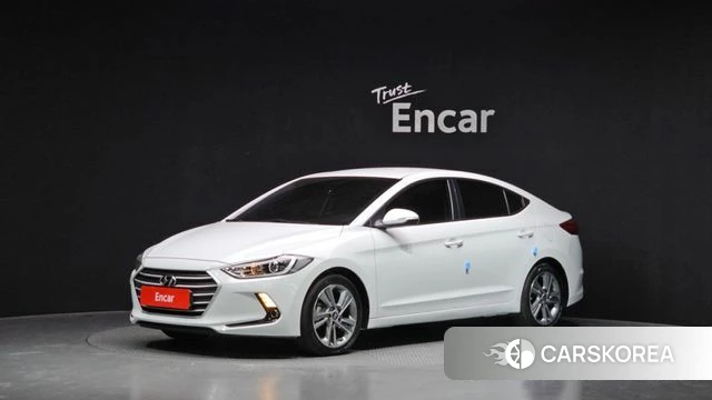 Hyundai Avante AD 2018 Белый из Кореи