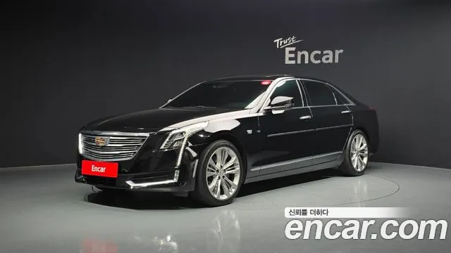 Cadillac CT6 2018 Черный из Кореи