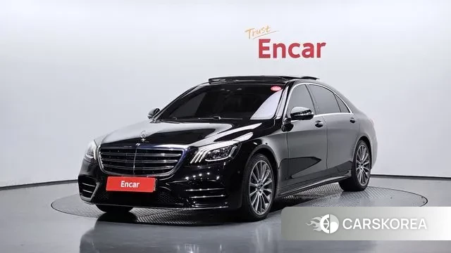 Mercedes-Benz S-Class W222 2018 Черный из Кореи