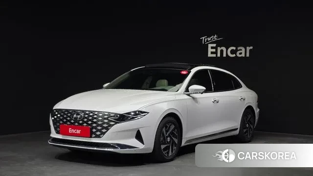 Hyundai The New Grandeur IG Hybrid 2022 Белый из Кореи