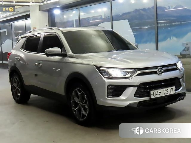 Ssangyong Beautiful Korando 2019 Серебряный из Кореи