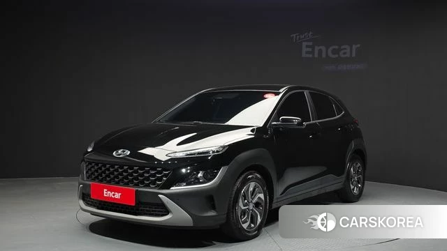 Hyundai The New Kona Hybrid 2021 Черный из Кореи