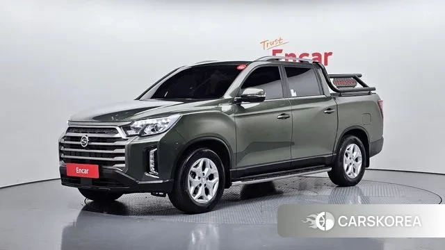 Ssangyong The New Rexton Sport 2021 Темно-зеленый из Кореи