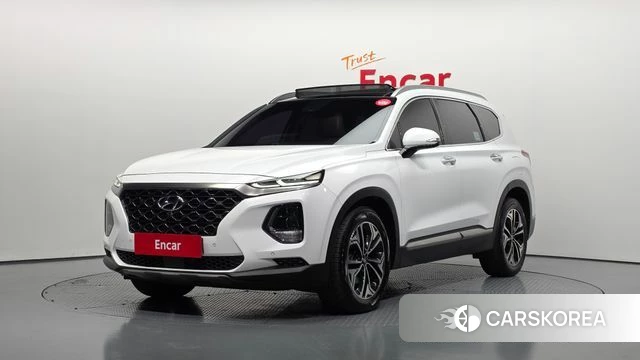 Hyundai Santa Fe TM 2018 Белый из Кореи