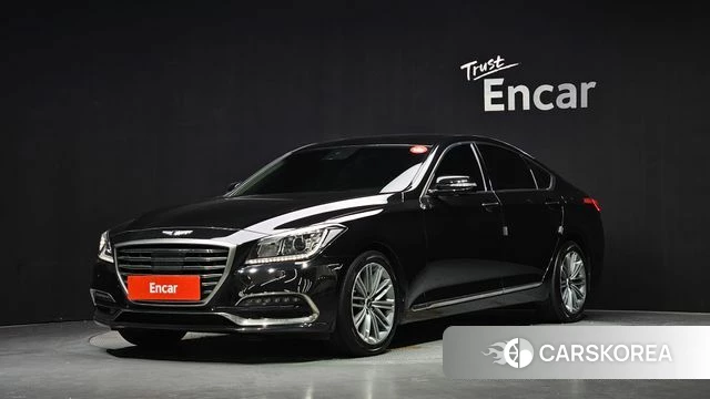 Genesis G80 2018 Черный из Кореи