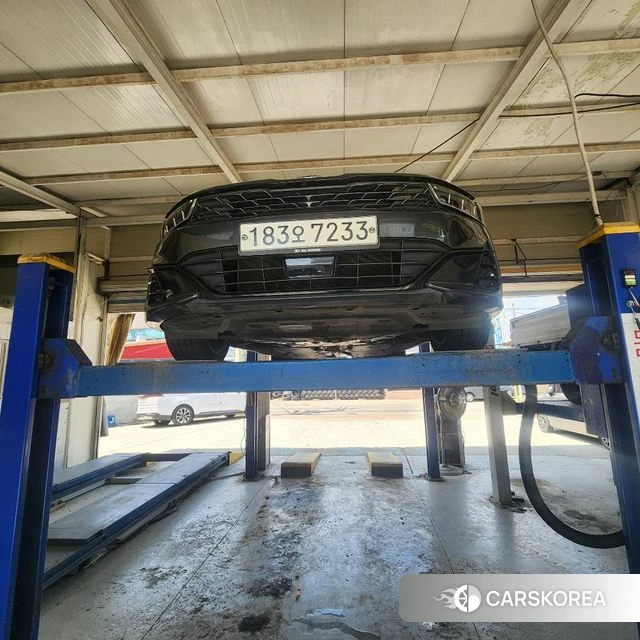 Kia K5 3rd generation 2020 Серый из Кореи