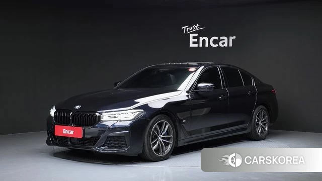 BMW 5 Series (G30) 2023 Синий из Кореи