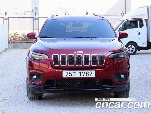 Jeep Cherokee (KL) 2018 Красный из Кореи