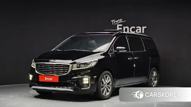 Kia The New Carnival 2018 Черный из Кореи