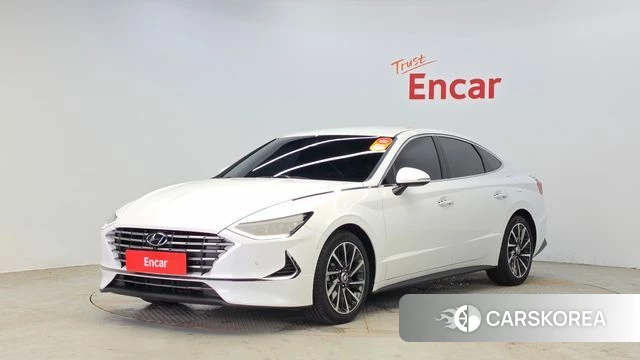 Hyundai Sonata Hybrid (DN8) 2023 Белый из Кореи