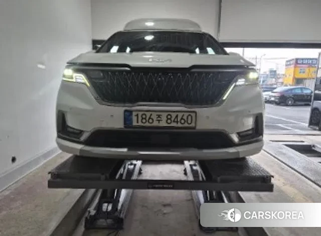 Kia Carnival 4th generation 2021 Белый из Кореи