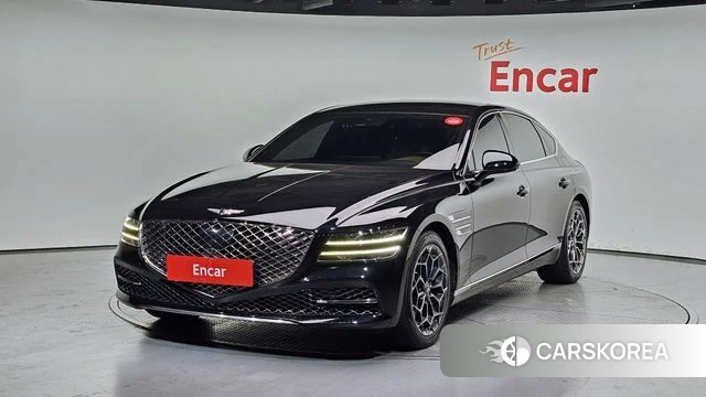 Genesis G80 (RG3) 2021 Черный из Кореи