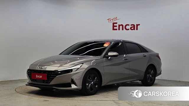 Hyundai Avante Hybrid (CN7) 2022 Серый из Кореи