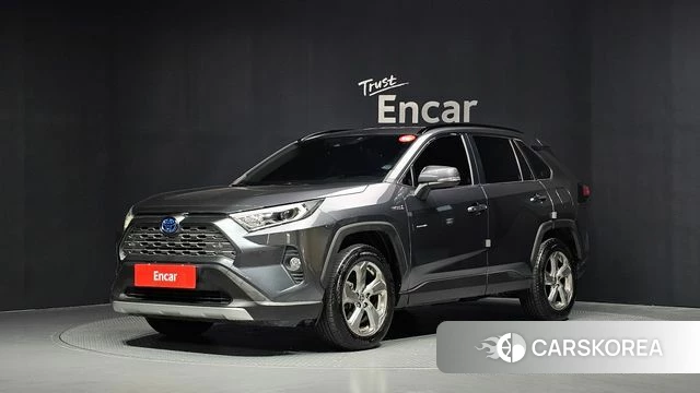 Toyota RAV4 5th Generation 2021 Серый из Кореи